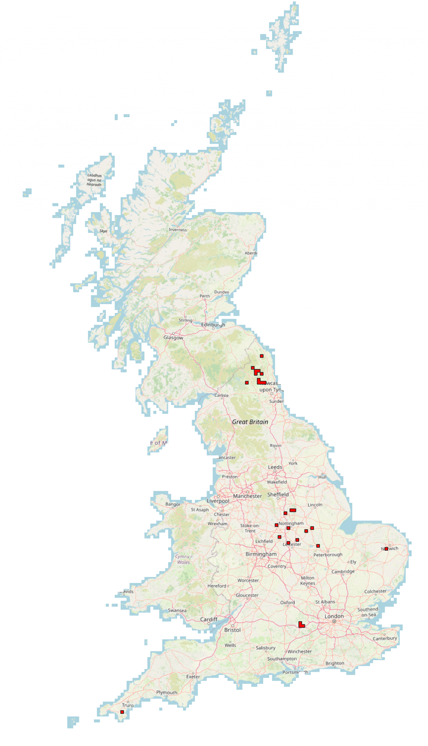 distro map distro map